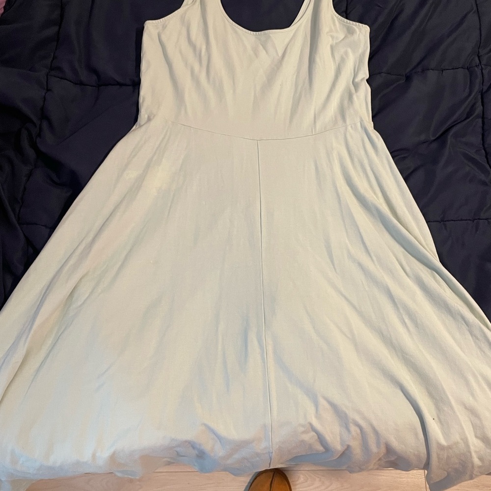a new day Mint Green Sleeveless Midi Dress